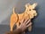 Large Wooden Dog Sculpture from Fausto Sangiovanni, Orvieto, Italy, 1975 For Sale - Image 3 of 7