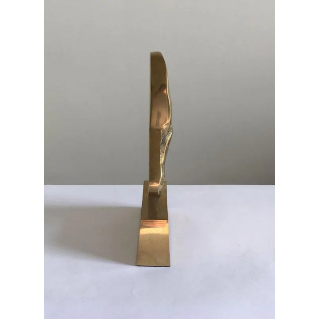 1980s Italian Bronze Abstract Sculpture by Rodica Tanasescu, 1980 For Sale - Image 5 of 13