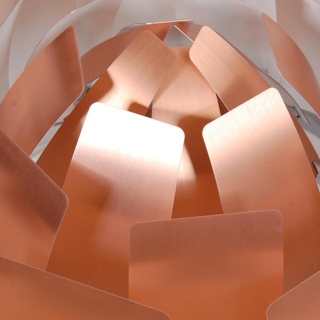 Copper Artichoke Lamp by Poul Henningsen For Sale - Image 9 of 18