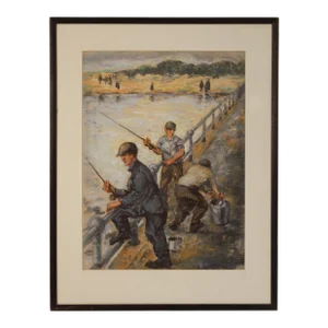 Pastel on Paper by Julian Joseph (1882-1964)