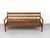 Wood 3-Seater Senator Sofa in Leather and Teak by Ole Wanscher for Cado, 1977 For Sale - Image 7 of 18