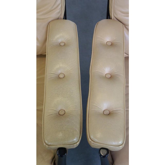 Beige Set of Vintage Swedish Armchairs from G Möbel For Sale - Image 8 of 18