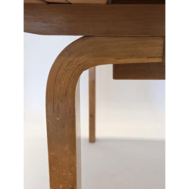 Model 92 Extendable Table by Alvar Aalto for Artek, Finland, 1940s For Sale - Image 17 of 18