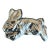 Vintage Mexican Sterling Silver Hopping Bunny Rabbit For Sale