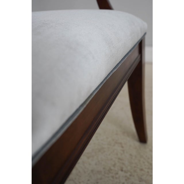 Wood Set of 6 Ethan Allen Avenue Collection Dining Chairs For Sale - Image 7 of 18