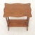 19th Century Victorian Walnut Side Table With Bobbin Legs & Scalloped Top For Sale In Cincinnati - Image 6 of 7