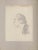 Portrait of a man is an original Drawing in Pencil, Realized by the French Painter Charles Paul Renouard (Court, Cheverny,...