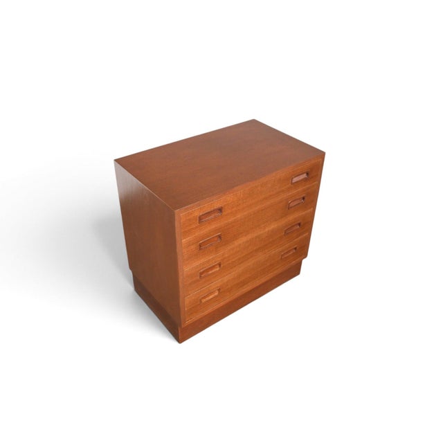 Mid-Century Modern Mid 20th Century Carlo Jensen Four Drawer Gentleman's Chest in Teak For Sale - Image 3 of 7