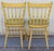Wood 19th Century Painted Country Scenes Side Chairs - Set of 4 For Sale - Image 7 of 11