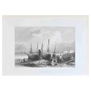 William Henry Bartlett, Alloney, Lithograph, 19th Century For Sale