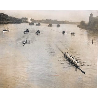 1934 Rowing Race Between Oxford and Cambridge Universities For Sale