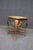 Wicker Rattan Side Table With Woven Top For Sale - Image 4 of 6