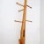 Vintage Brutalist Wood Standing Coat Rack For Sale - Image 6 of 9