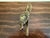 Brass Circa 1930s English Cast Brass Lion Head Door Knocker For Sale - Image 8 of 9