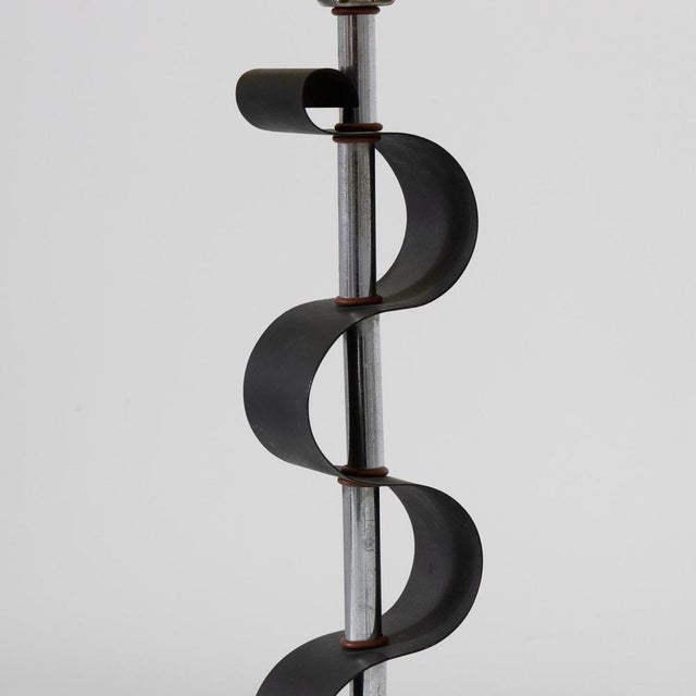 1950s Metal Table Lamps, 1950s, Set of 2 For Sale - Image 5 of 14