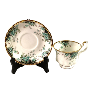 1990s Royal Albert-“Badminton” Teacup, and Saucer, From the Royal Choice Series