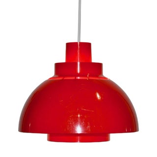 Danish Lamp by K. Kewo for Red Solar Nordisk For Sale
