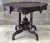 Victorian 19th Century Victorian Carved and Stained Walnut Center Table For Sale - Image 3 of 9