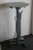 Three custom-made pedestals powder coated in grey. They measure 39.5" high, 20" diameter, 39.5" high, 20.5" diameter, 40"...