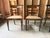 Wood 19th Century Set of Eight Regency Anglo-Indian British Colonial Style Dining Cane Seat Dining Chairs For Sale - Image 7 of 18