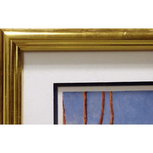 Impressionist Vintage John Hammond Venice II Framed Serigraph Hand Signed For Sale - Image 3 of 5