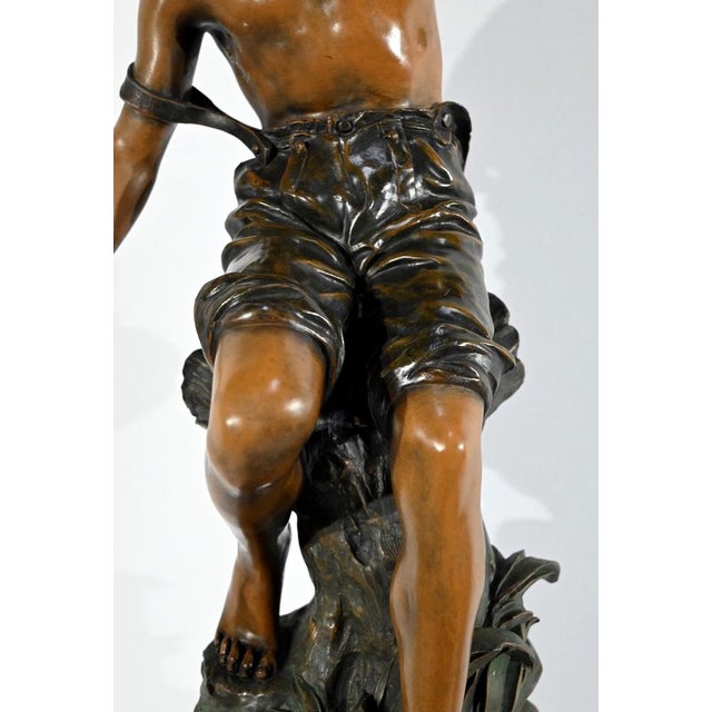 S.Kindsburger, Le Pêcheur à la Ligne, Early 1900s, Regula For Sale - Image 11 of 18