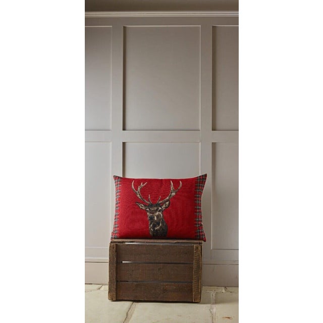 This beautiful tapestry cushion is finely woven by skilled weavers on traditional Jacquard Tapestry looms. The tapestry...