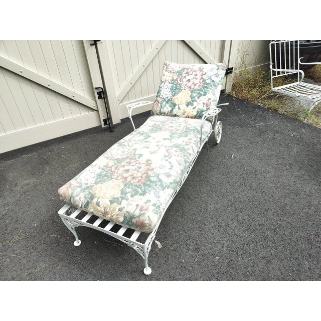 Industrial Mid 20th Century Reclining Sunbather Lounge Chair For Sale - Image 3 of 11