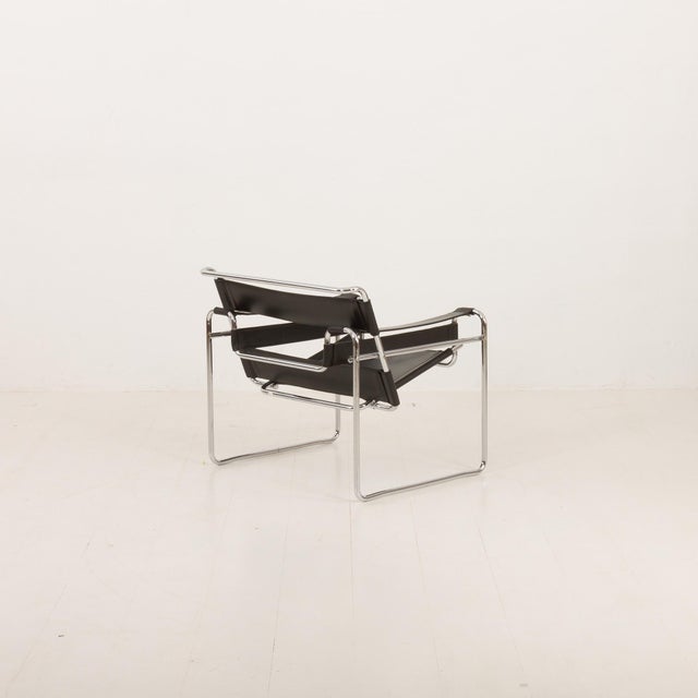 1960s Vintage Italian Wassily Chairs by Gavina, 1960s, Set of 2 For Sale - Image 5 of 18