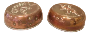 Jelly Moulds of the Lion and the Unicorn, Set of 2