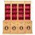 Hand-Painted & Decorated Front Neoclassical Style Breakfront Secretary Bookcase For Sale - Image 11 of 11