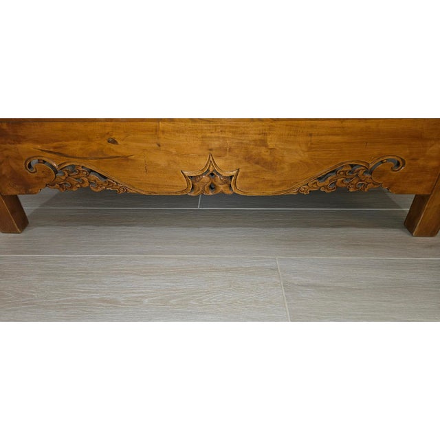 Late 19th Century 8-Foot-Tall Qing Dynasty Wedding Cabinet / Wardrobe For Sale - Image 4 of 6