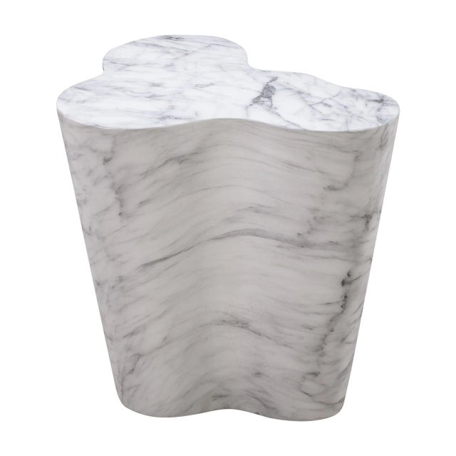 Your search for the perfect accent piece is finally complete! The Slab side table features a unique free-form design and...