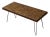 Vintage Mid-Century Modern Mosaic Tile Coffee Table With Hairpin Legs For Sale