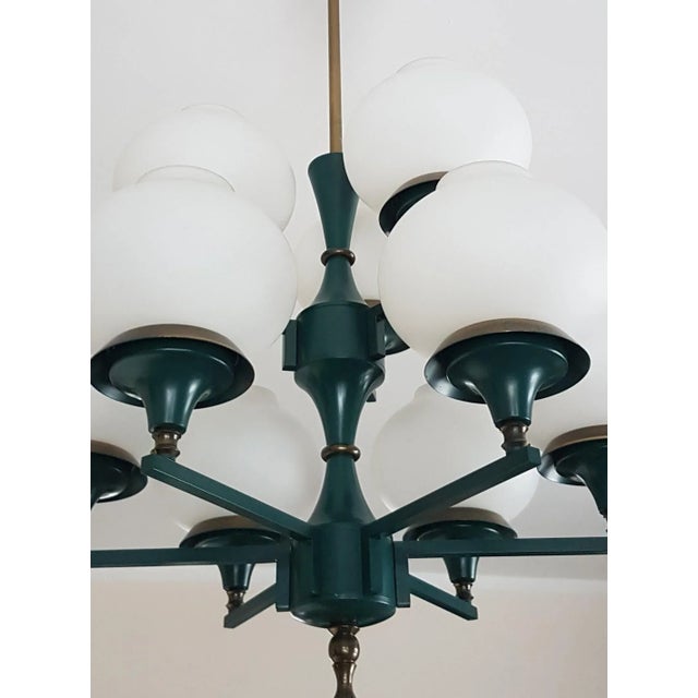 Chandelier by Hans Agne Jakobsson A.B., 1960s For Sale - Image 12 of 13