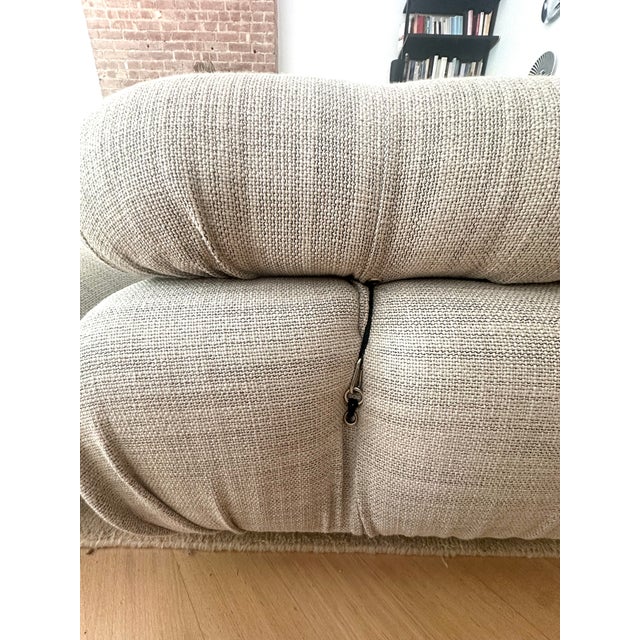 Metal Brand New - Authentic B&b Italia Camaleonda Sofa by Mario Bellini in Astro 207 Fabric For Sale - Image 7 of 12