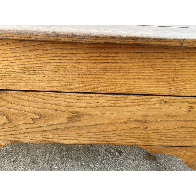 Antique Oak Trunk, 19th Century For Sale - Image 10 of 18