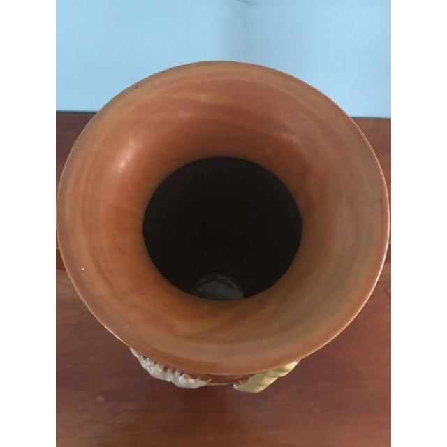 1945 Roseville Pottery Large Floor Vase For Sale In Providence - Image 6 of 9