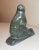 Green Antique Carved Green Stone Soapstone Canadian Seal Eskimo Sculpture Inuit For Sale - Image 8 of 12