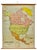 Large University Chart Political Map of North America by Bacon, 1920s For Sale