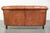 Sheepskin 2-Seater Sofa with Warm Cognac Brown Color Scheme and Finish with Black Piping For Sale - Image 3 of 15