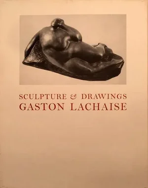 1960 Gaston Lachaise Sculpture & Drawings Exhibition Poster