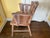 1960s Vintage 1963 Attributed to A. Brandt Ranch Oak Rustic Captains Chair For Sale - Image 5 of 11
