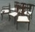 Regency Dining Chairs With Scrolled Arm - Set of 6 For Sale - Image 4 of 12