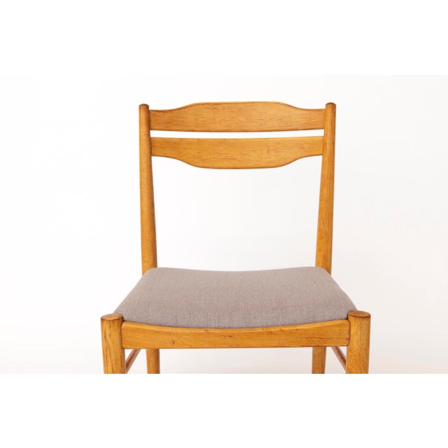 Vintage German Beechwood Dining Chairs, 1970s, Set of 3 For Sale - Image 4 of 12
