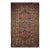 Antique Persian Malayer Area Rug, Hand-Knotted Wool, Geometric Pattern, 4x6, Ivory & Navy For Sale
