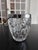Set of two 1970s cut crystal and silver-plated metal buckets. Tongs and spoon included. Small bucket: Height 13cm, Width...