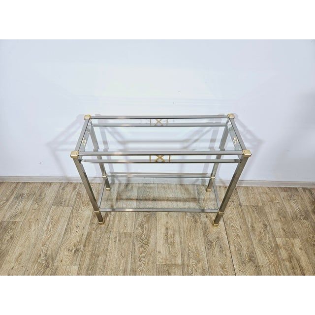 Hollywood Regency Console Table For Sale - Image 5 of 16