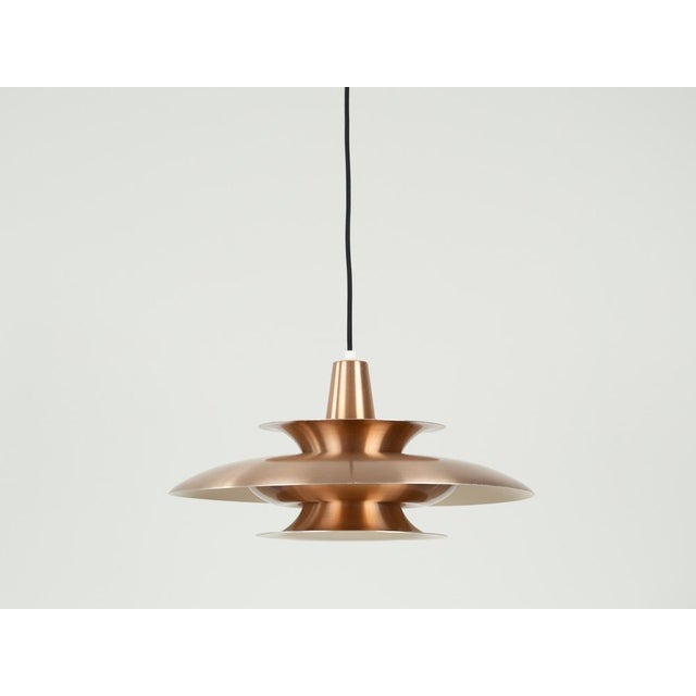 Fog & Mørup Vintage Nova Pendant Lamp in Aluminum by Fog and Mørup, 1963 For Sale - Image 4 of 11
