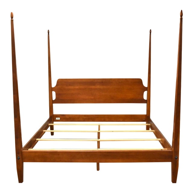 Ethan Allen Country Colors Cherry King Bed Chairish